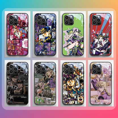 JOJO的奇妙冒險新款高清全包防摔玻璃殼-ZUIHANG SHOP
