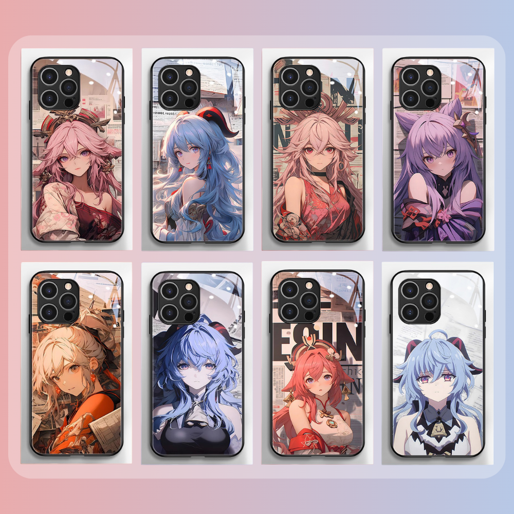 原神新款高清全包防摔玻璃殼-ZUIHANG SHOP