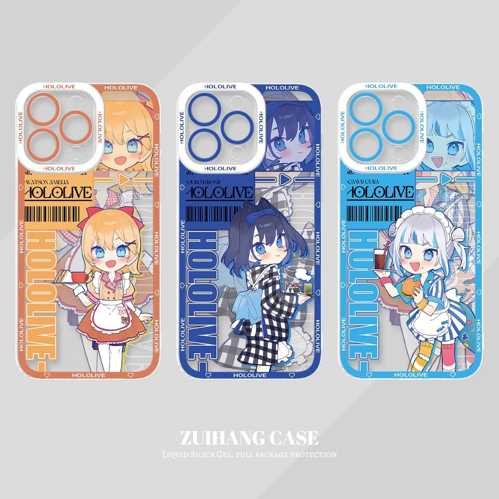 Hololive虛擬主播天使眼透明防摔軟殼-ZUIHANG SHOP