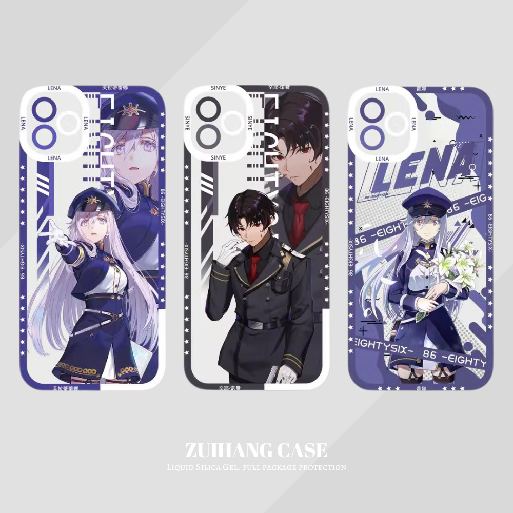 86不存在的戰區天使眼透明防摔軟殼-ZUIHANG SHOP