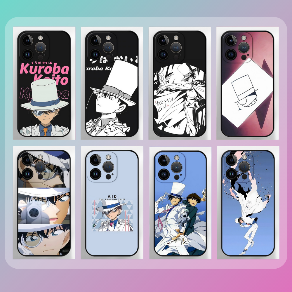 名偵探柯南液態矽膠全包防摔軟殼-ZUIHANG SHOP