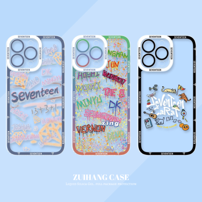 Seventeen天使眼透明防摔軟殼-ZUIHANG SHOP