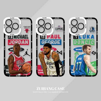 NBA球星天使眼透明防摔軟殼-ZUIHANG SHOP