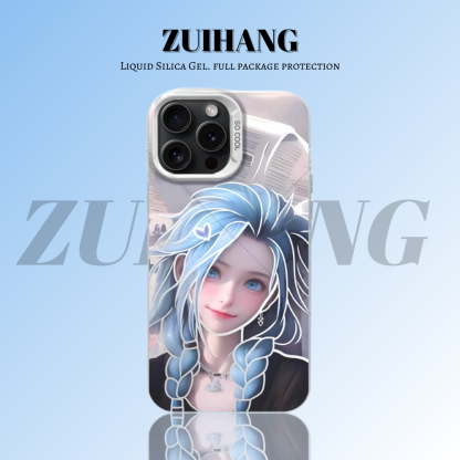 英雄聯盟：奧術彩銀線條漸變防摔手機殼-ZUIHANG SHOP