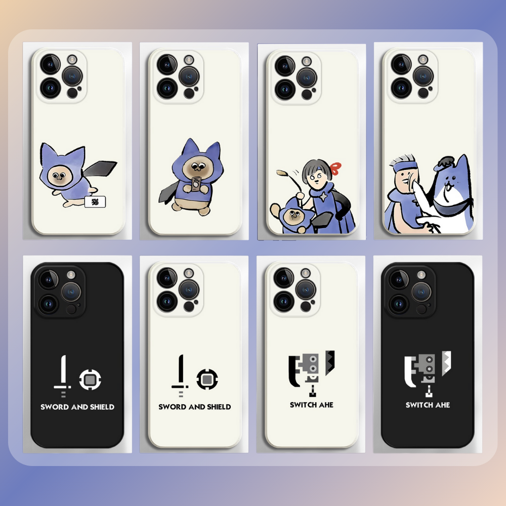 魔物獵人液態矽膠全包防摔軟殼-ZUIHANG SHOP