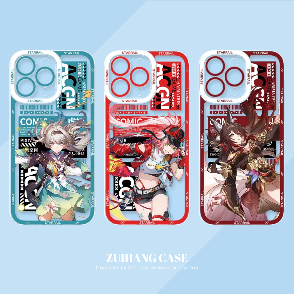 崩壞星穹鐵道天使眼透明防摔軟殼-ZUIHANG SHOP