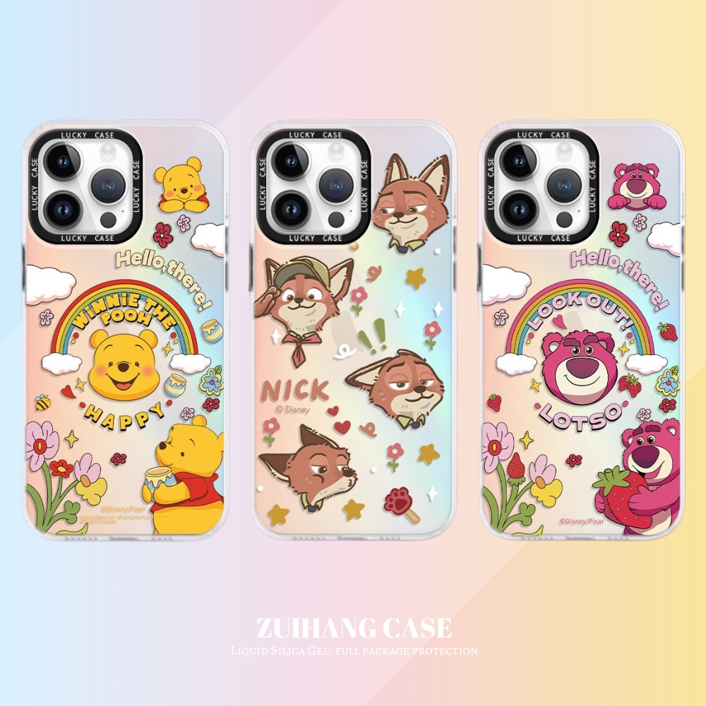 迪士尼極光鐳射防摔手機殼-ZUIHANG SHOP