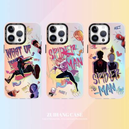 蜘蛛俠極光鐳射防摔手機殼-ZUIHANG SHOP