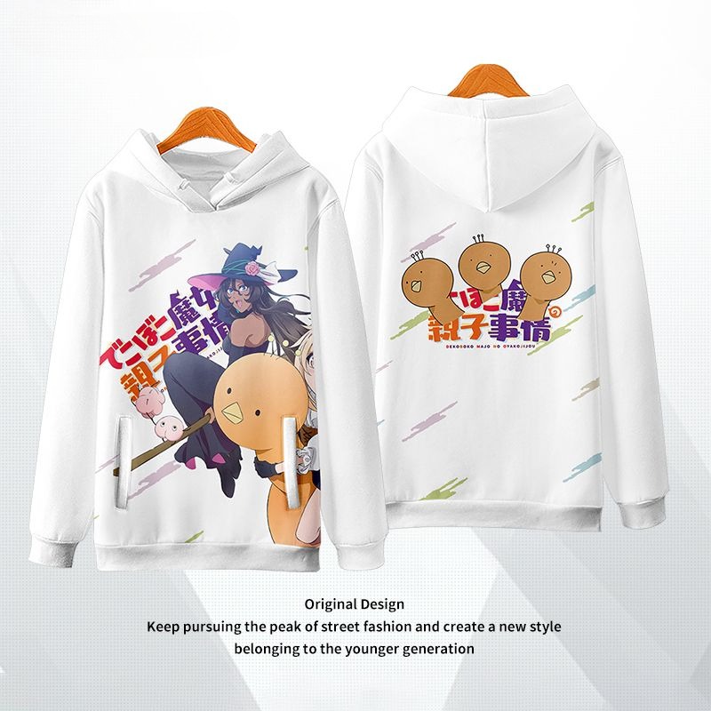 凹凸魔女的親子日常 親子情侶男女款連帽衛衣-ZUIHANG SHOP