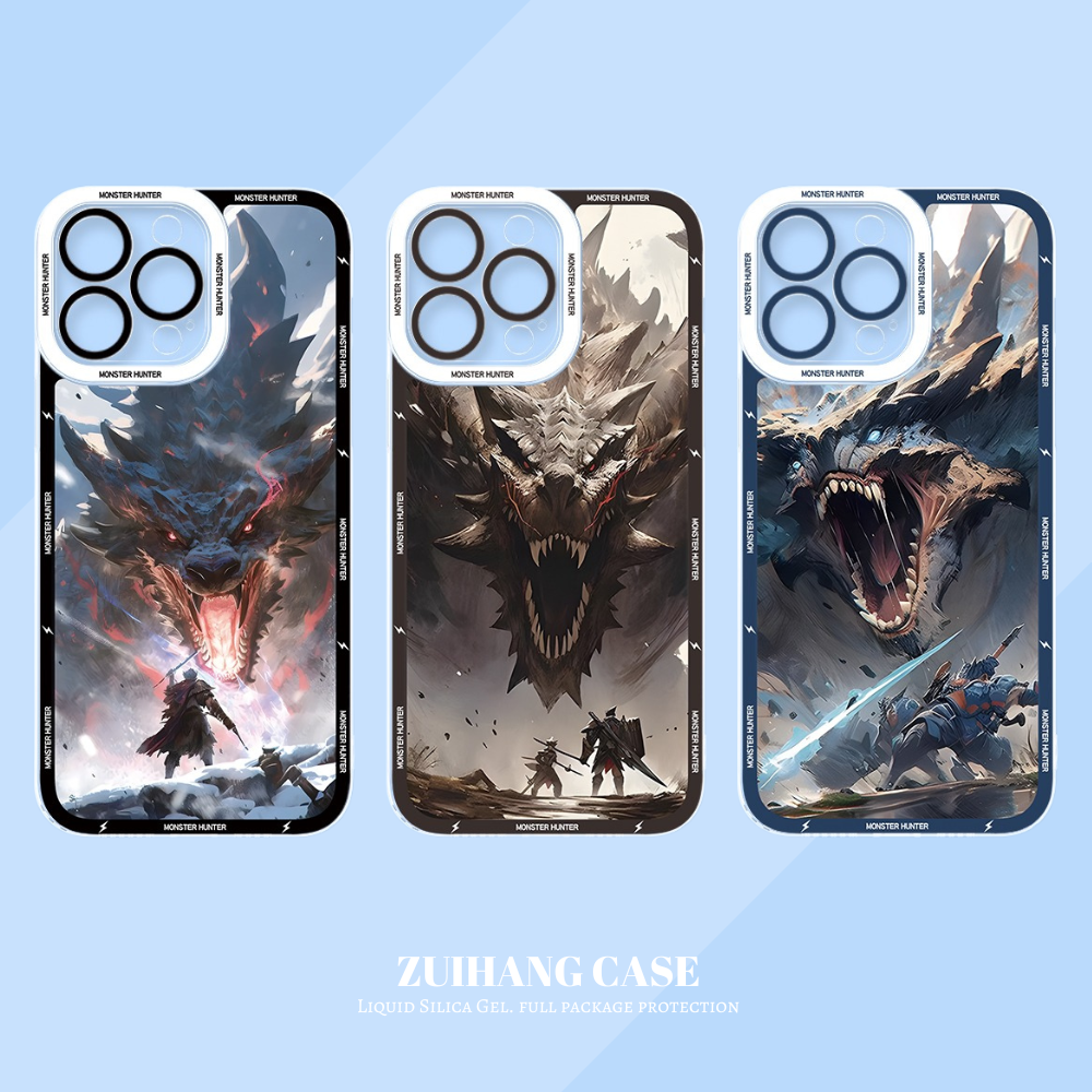魔物獵人天使眼透明防摔軟殼