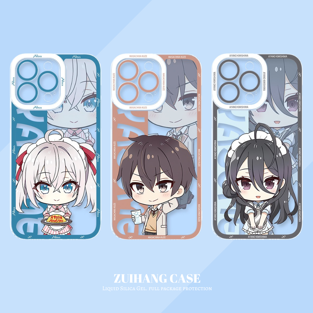 不時輕聲地以俄語遮羞的鄰座艾莉同學天使眼透明防摔軟殼-ZUIHANG SHOP