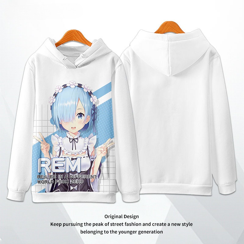 從零開始的异世界生活 親子情侶男女款連帽衛衣-ZUIHANG SHOP