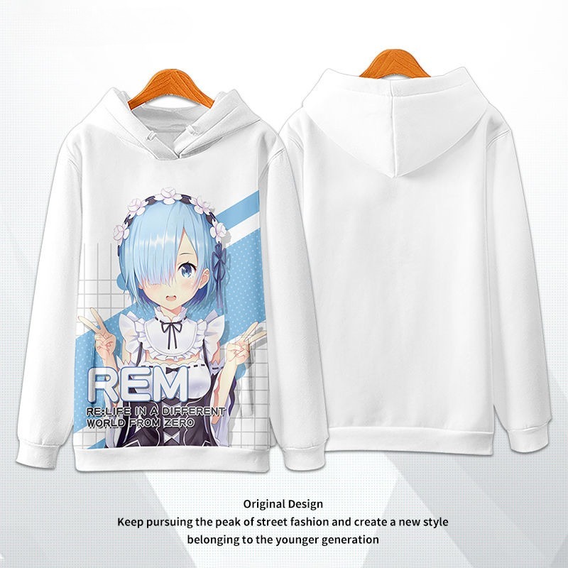 從零開始的异世界生活 親子情侶男女款連帽衛衣-ZUIHANG SHOP