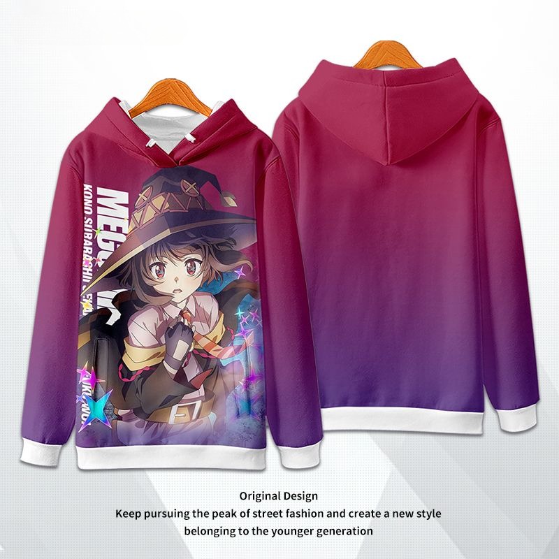 為美好的世界獻上祝福 親子情侶男女款連帽衛衣-ZUIHANG SHOP