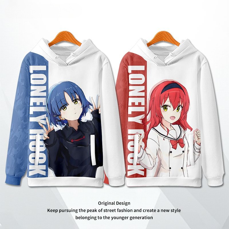 孤獨搖滾 親子情侶男女款連帽衛衣-ZUIHANG SHOP