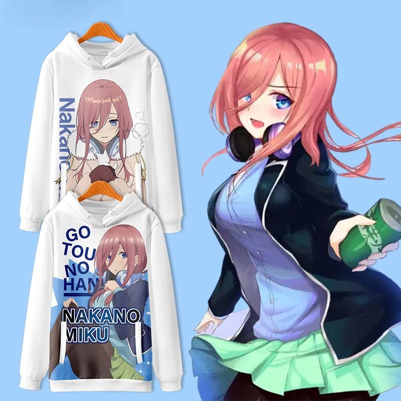 五等分的花嫁 親子情侶男女款連帽衛衣-ZUIHANG SHOP