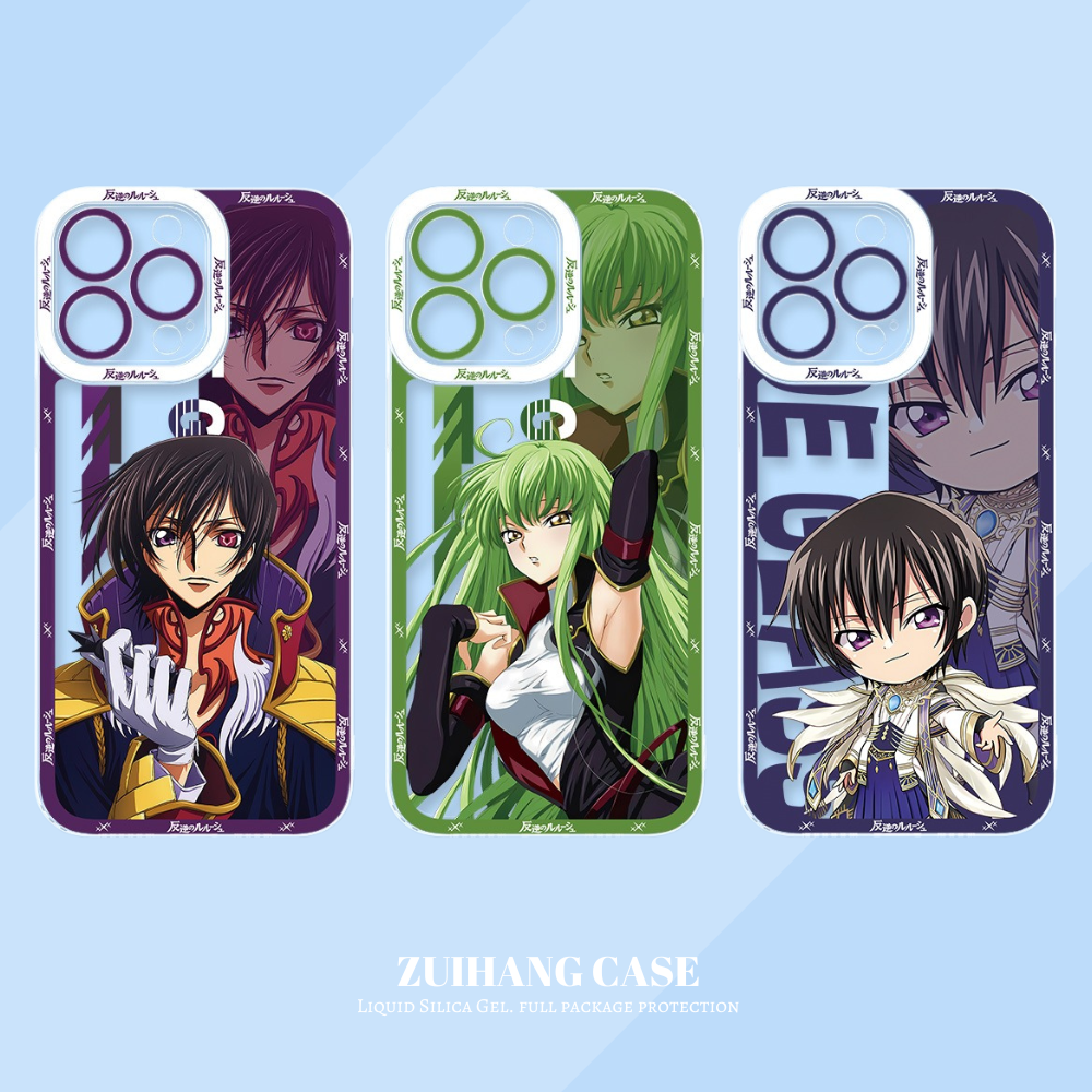 反叛的魯路修天使眼透明防摔軟殼-ZUIHANG SHOP