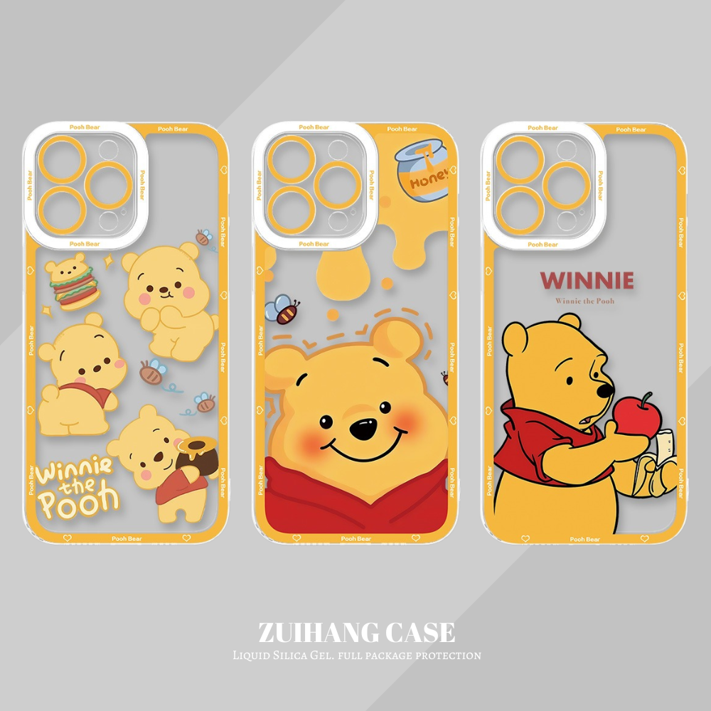 小熊維尼天使眼透明防摔軟殼-ZUIHANG SHOP
