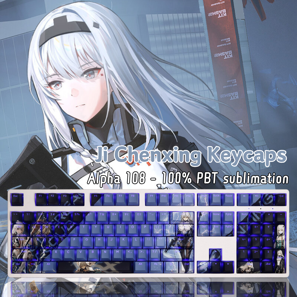 姬辰星透光RGB108鍵標準配列衛星軸鍵帽-ZUIHANG SHOP