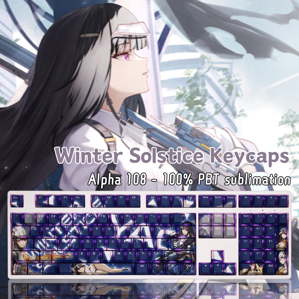 肴・冬至透光RGB108鍵標準配列衛星軸鍵帽-ZUIHANG SHOP