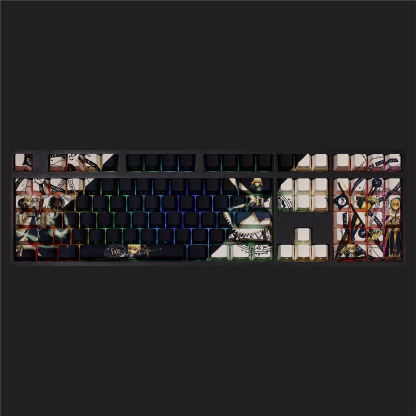 Saber透光RGB108鍵標準配列衛星軸鍵帽-ZUIHANG SHOP