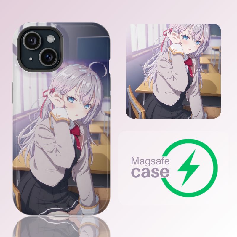 艾莉莎 MagSafe 磁吸防摔手機殼-ZUIHANG SHOP