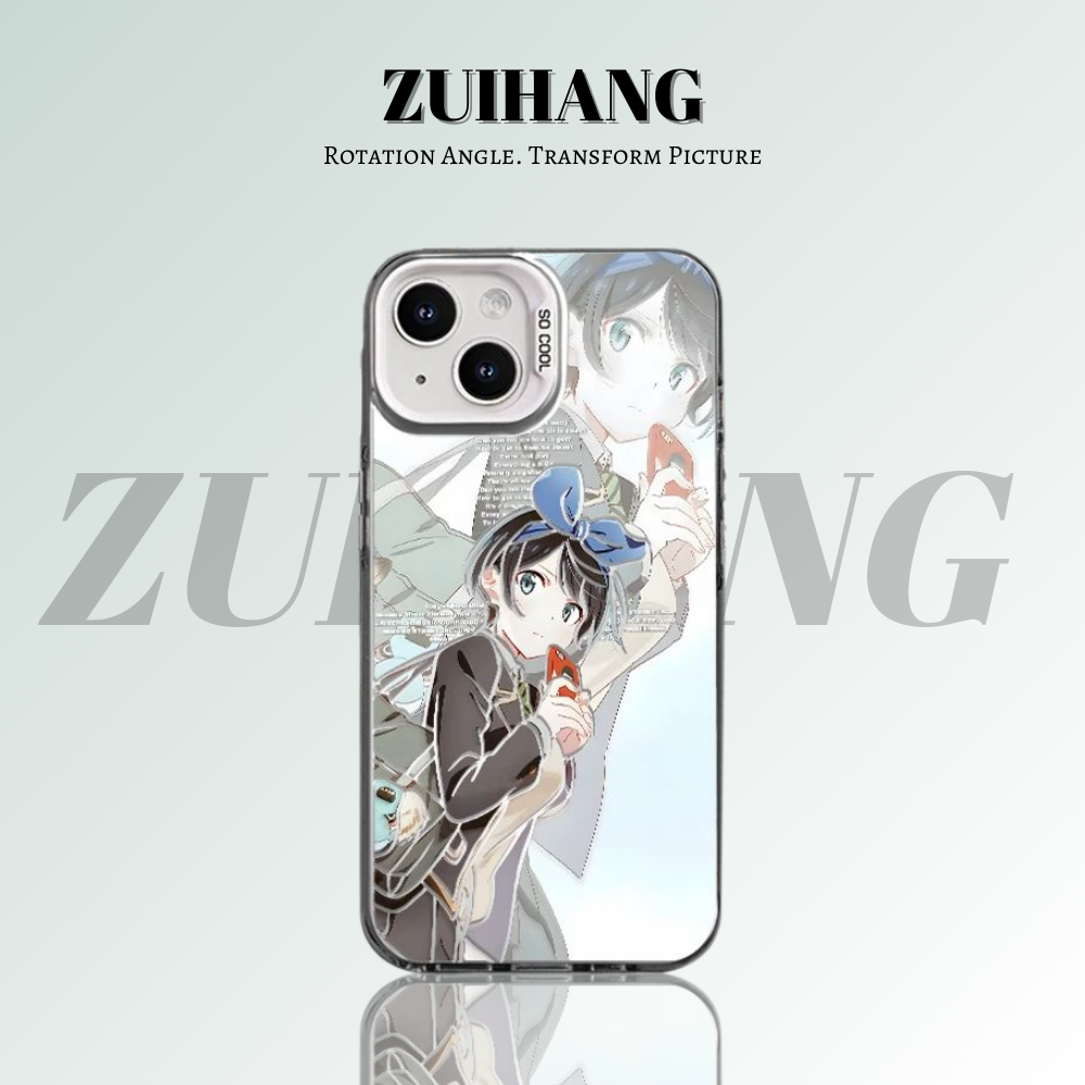 【大集合1.0】動漫彩銀線條漸變防摔手機殼-ZUIHANG SHOP