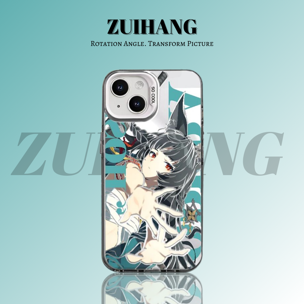 絕區零彩銀線條漸變防摔手機殼-ZUIHANG SHOP