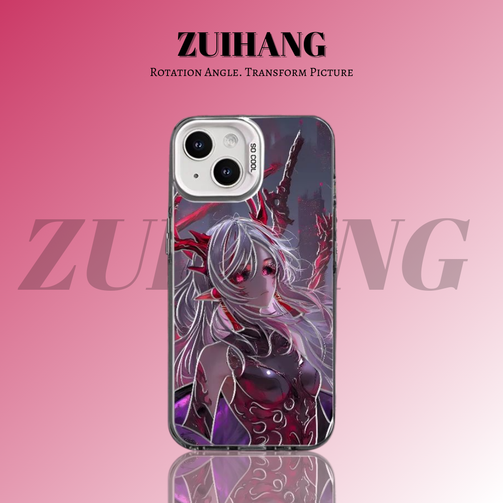 明日方舟彩銀線條漸變防摔手機殼-ZUIHANG SHOP