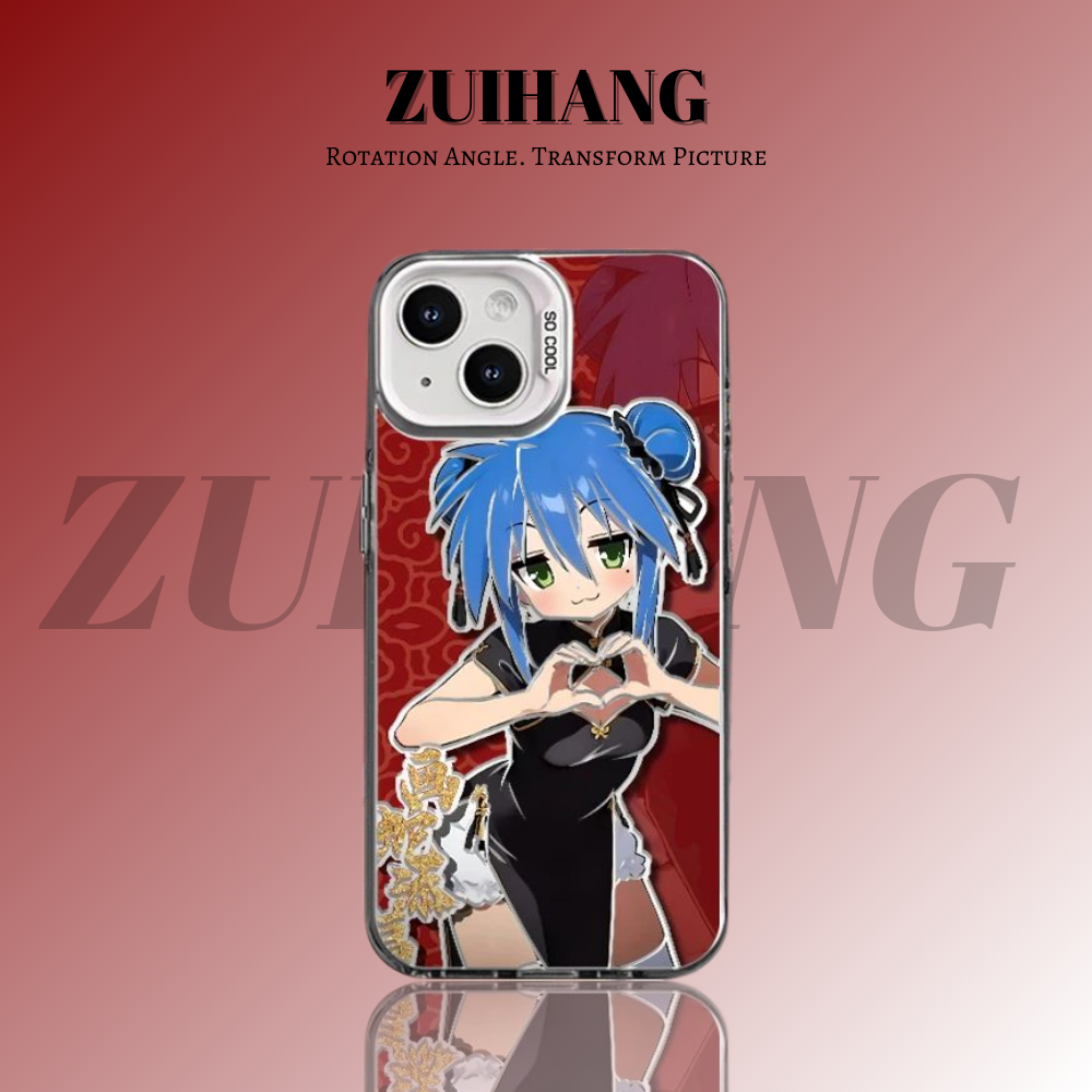 【大集合1.0】動漫彩銀線條漸變防摔手機殼-ZUIHANG SHOP