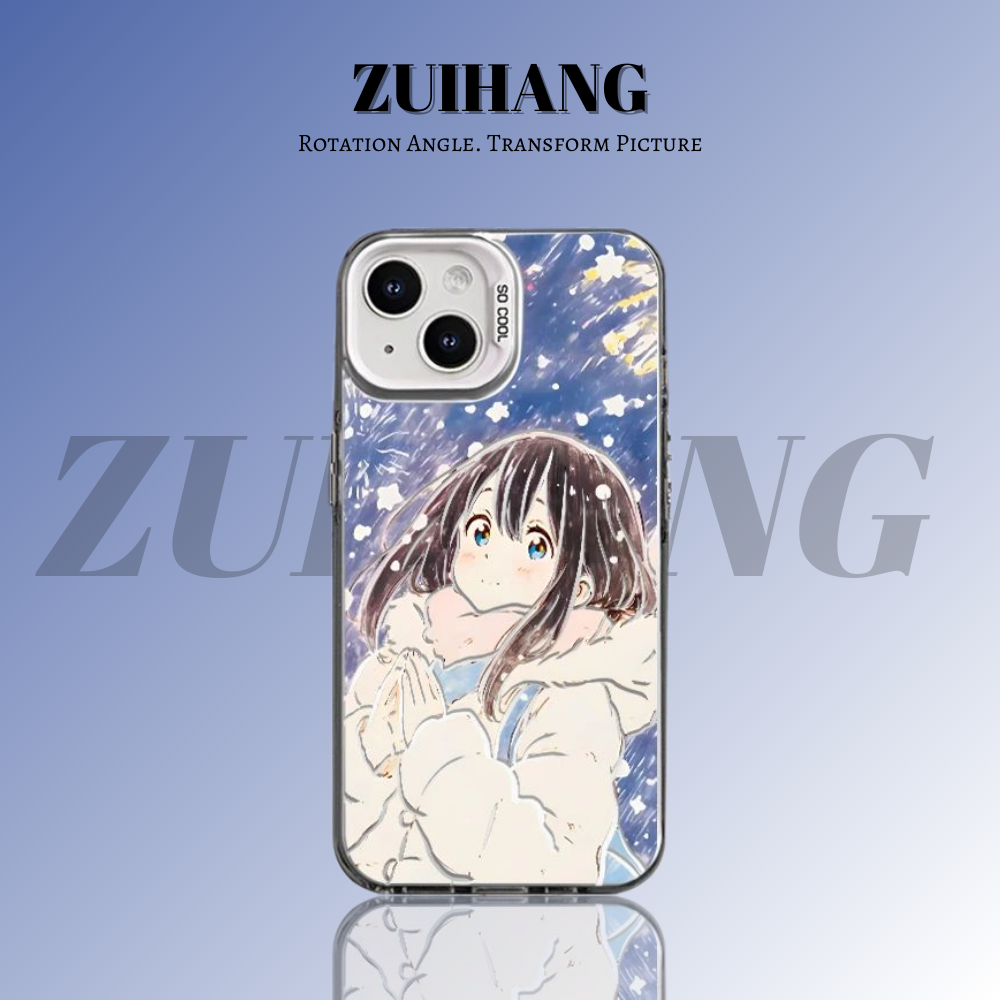 【大集合1.0】動漫彩銀線條漸變防摔手機殼-ZUIHANG SHOP