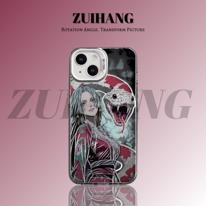 海賊王彩銀線條漸變防摔手機殼-ZUIHANG SHOP