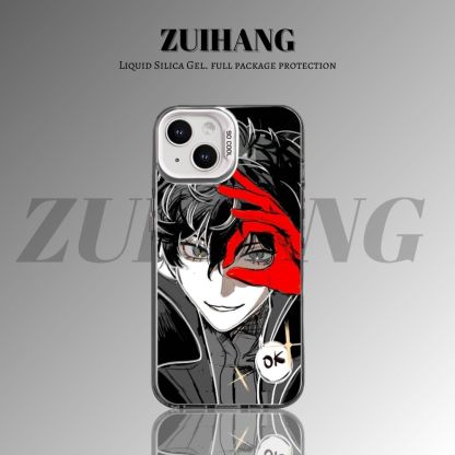 【大集合1.0】動漫彩銀線條漸變防摔手機殼-ZUIHANG SHOP