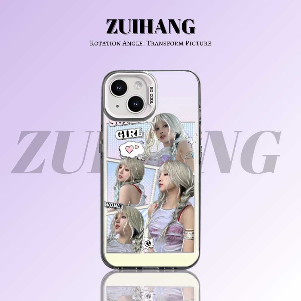 【大集合1.0】動漫彩銀線條漸變防摔手機殼-ZUIHANG SHOP