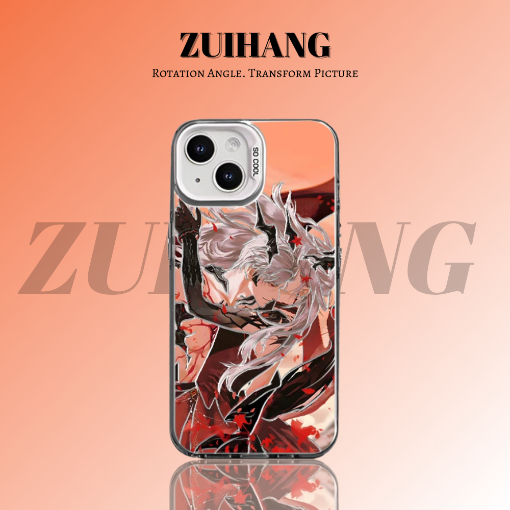 戀與深空彩銀線條漸變防摔手機殼-ZUIHANG SHOP