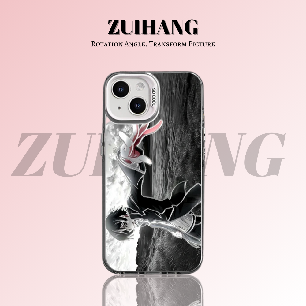 反叛的魯路修彩銀線條漸變防摔手機殼-ZUIHANG SHOP