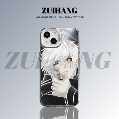 【大集合1.0】動漫彩銀線條漸變防摔手機殼-ZUIHANG SHOP