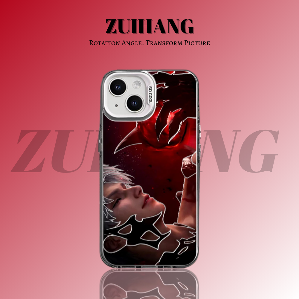 戀與深空彩銀線條漸變防摔手機殼-ZUIHANG SHOP