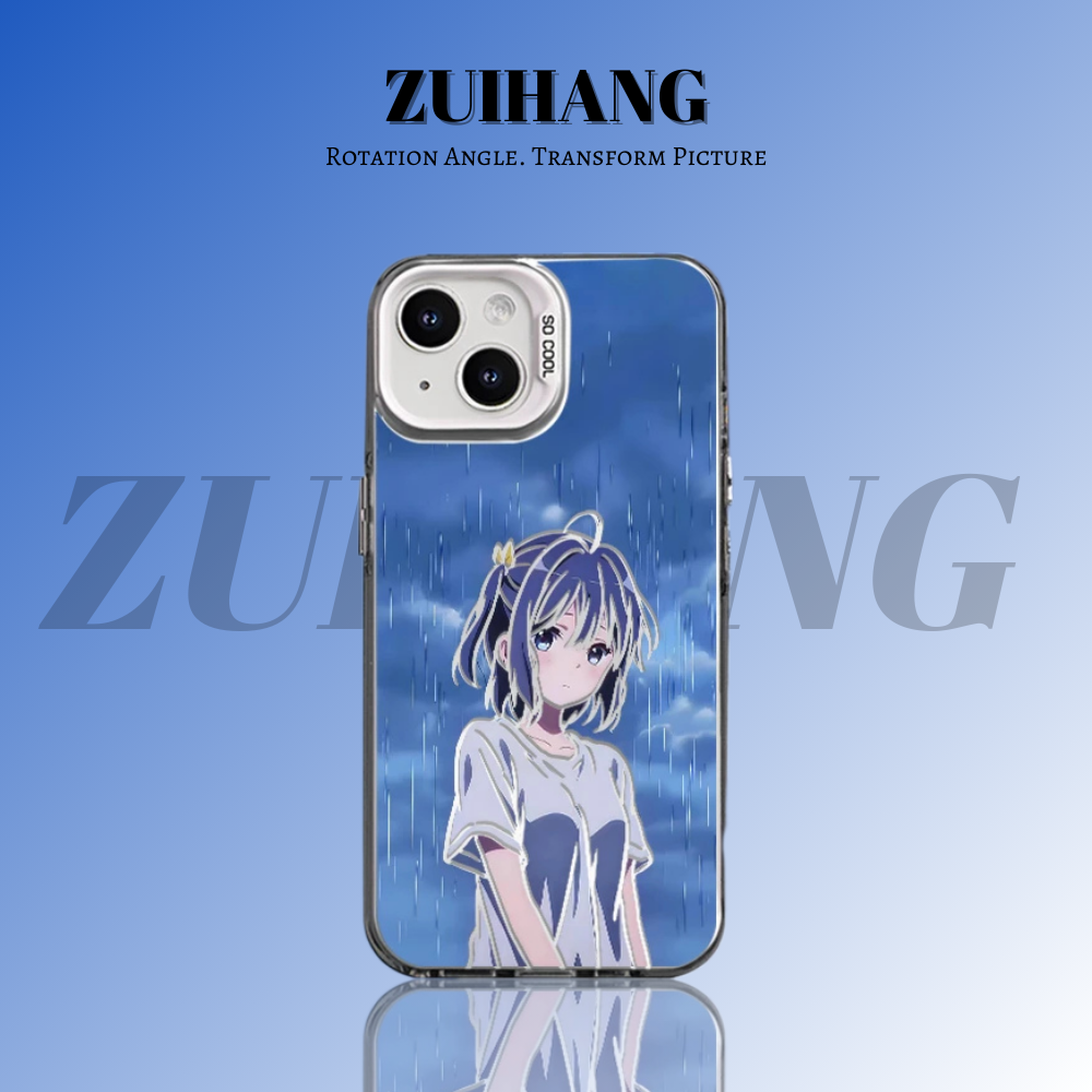 原創彩銀線條漸變防摔手機殼-ZUIHANG SHOP