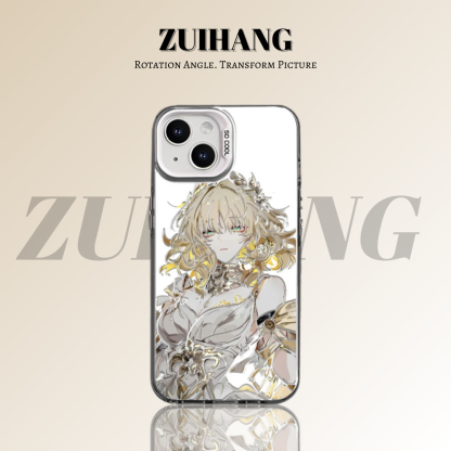 崩壞:星穹鐵道彩銀線條漸變防摔手機殼-ZUIHANG SHOP