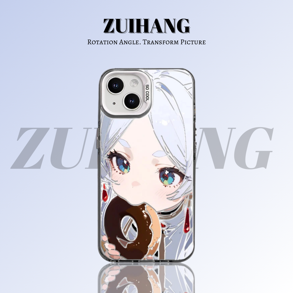 芙莉蓮彩銀線條漸變防摔手機殼-ZUIHANG SHOP