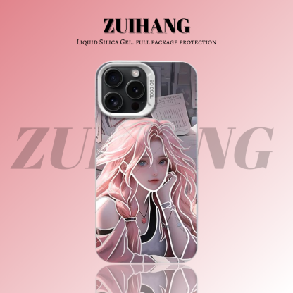 英雄聯盟：奧術彩銀線條漸變防摔手機殼-ZUIHANG SHOP