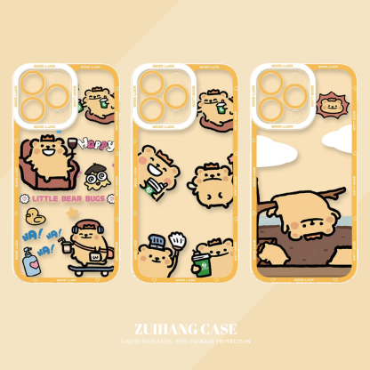 小熊蟲天使眼透明防摔軟殼-ZUIHANG SHOP