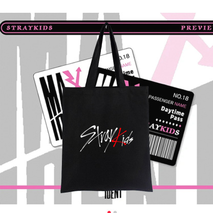 Stray Kids 同人應援週邊 帆布手提袋