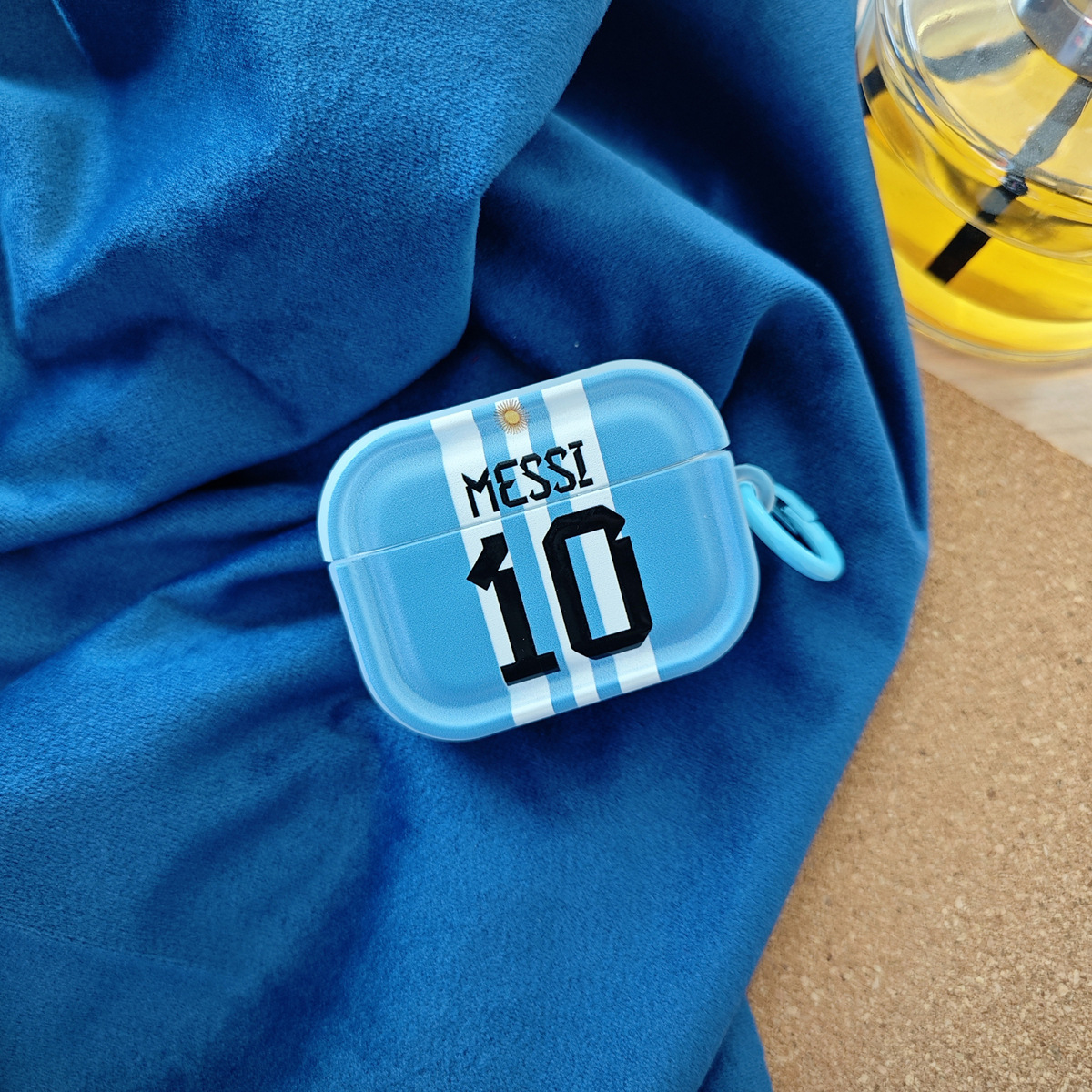 潮流梅西球衣 Airpods耳機保護殼