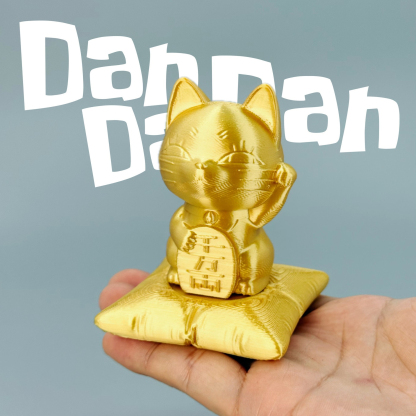 潮玩招財系列擺件 新年創意裝飾品3D打印禮物