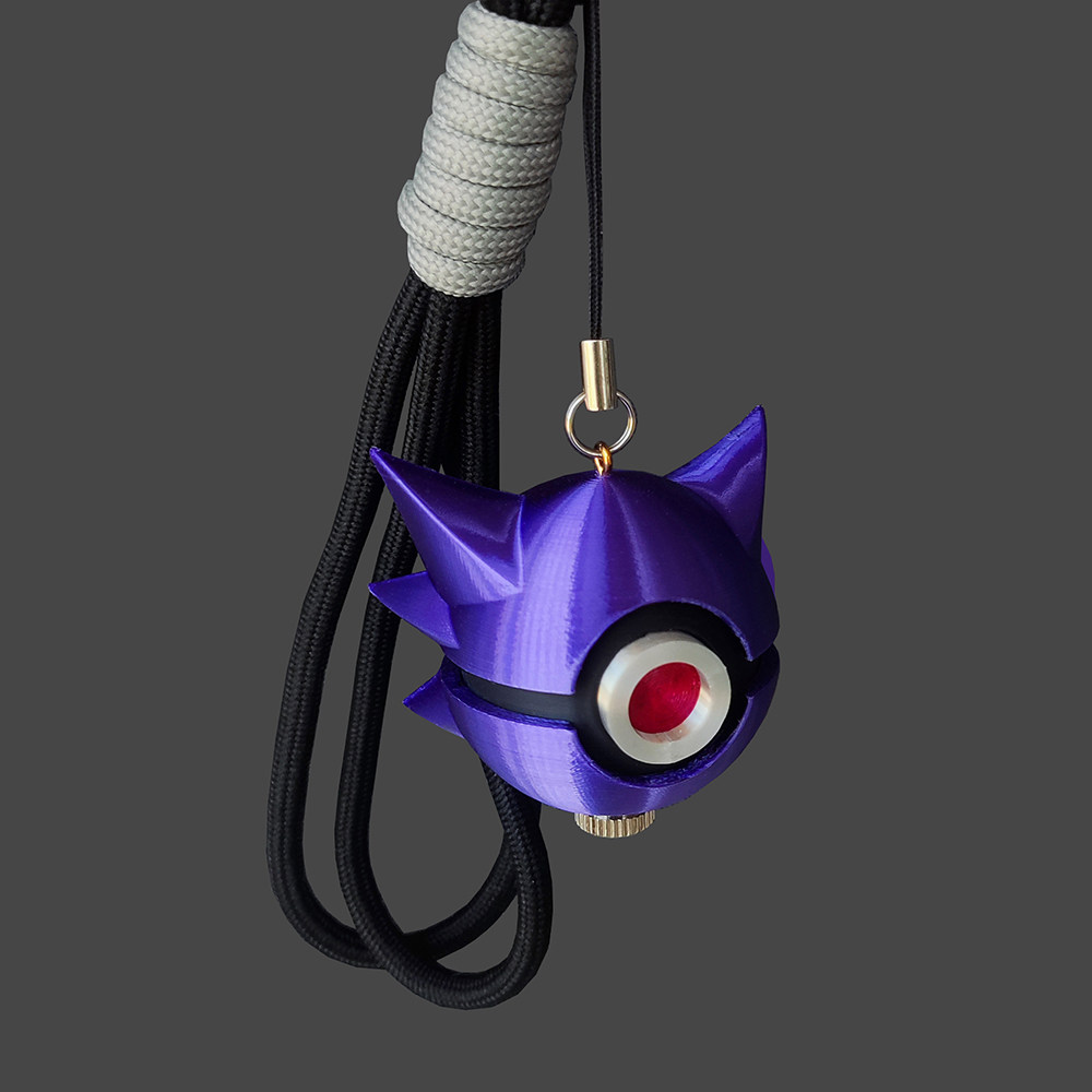 耿鬼精靈球寶可夢發光掛件