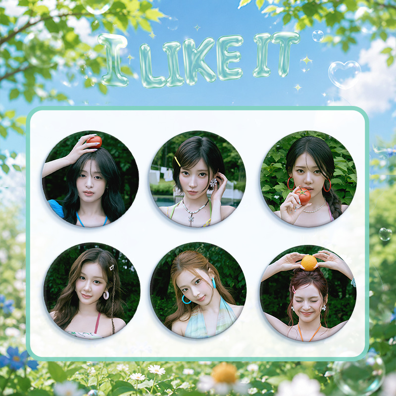 BABYMONSTER I LIKE IT 公式照系列徽章