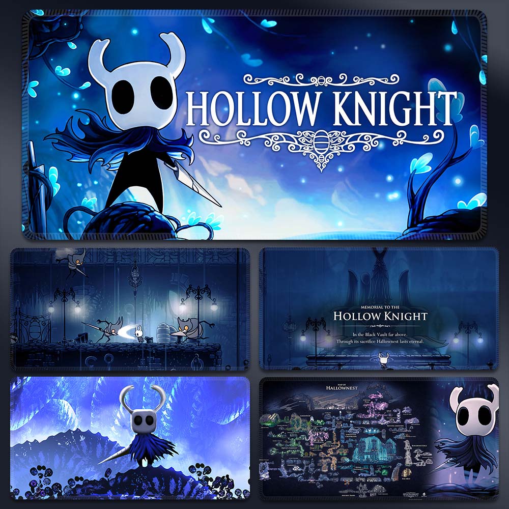 空洞騎士 Hollow Knight 滑鼠墊｜超大尺寸遊戲桌墊 電腦鍵盤墊 收藏周邊