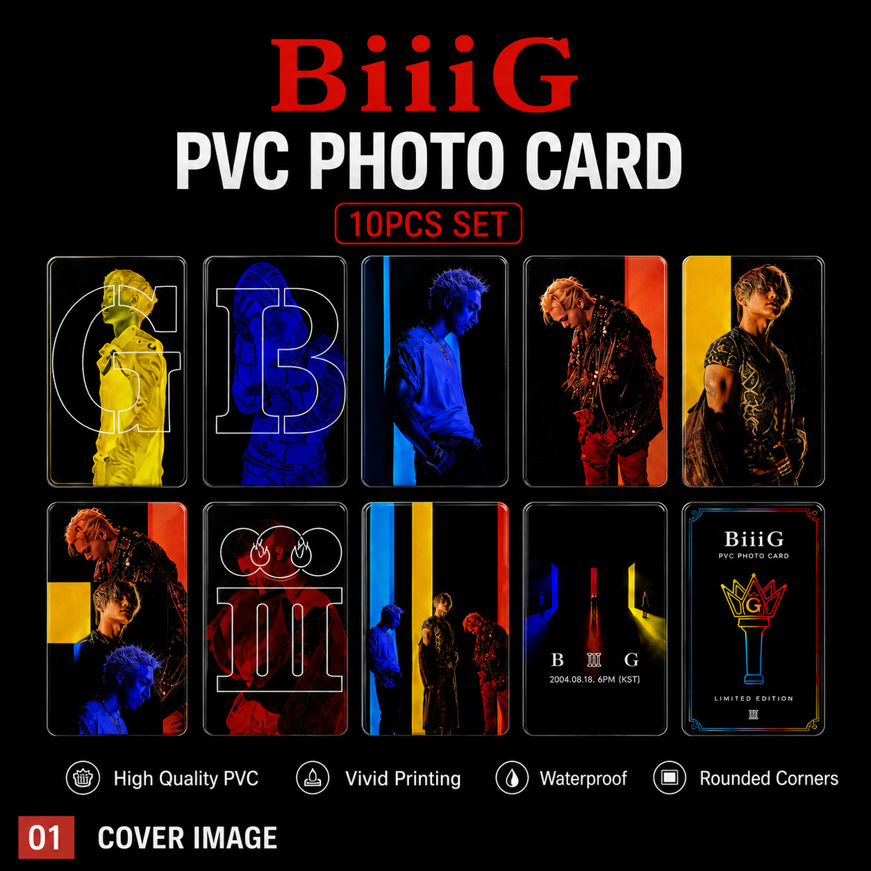 BIGBANG BiiiG 新專輯雙面收藏卡｜KPOP粉絲紀念周邊